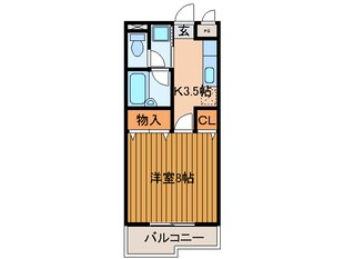 ア－バンライフ柏木の物件間取画像